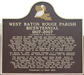 West Baton Rouge Bicentennial front side