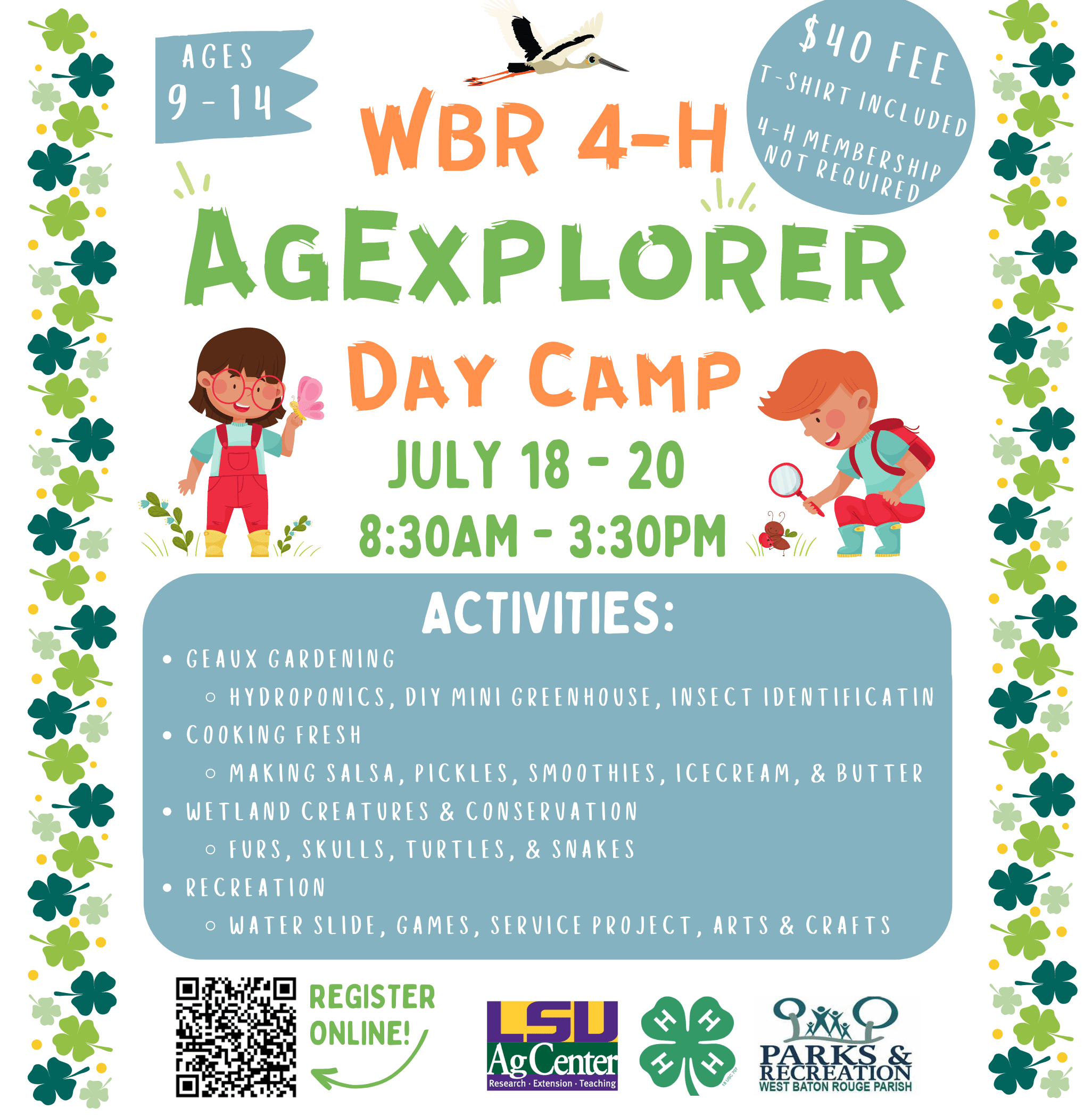 Ag Explorer Day Camp 2023