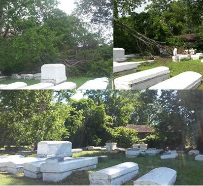 2015 Great American Clean Up Cemetery