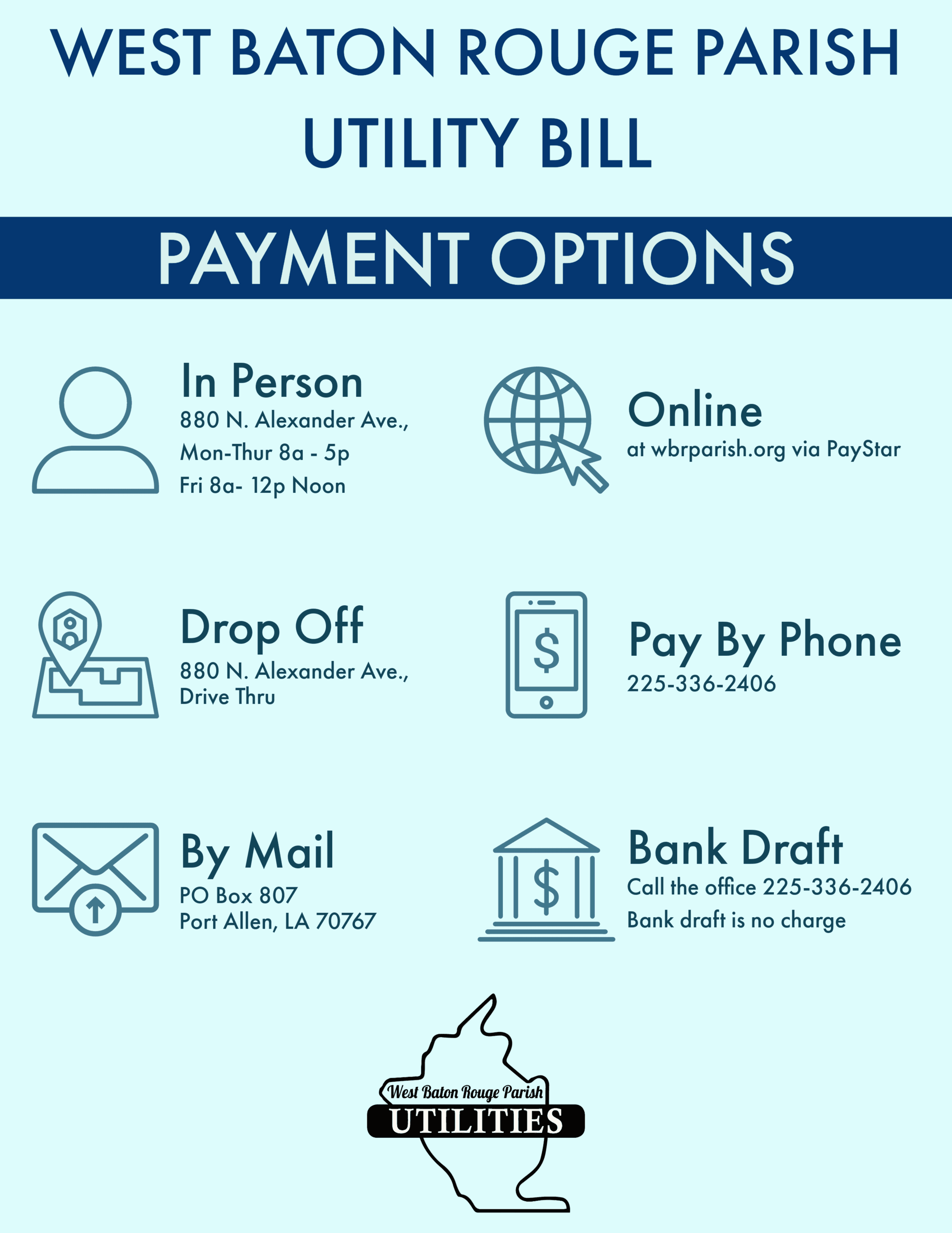 Utility Payment Options NF